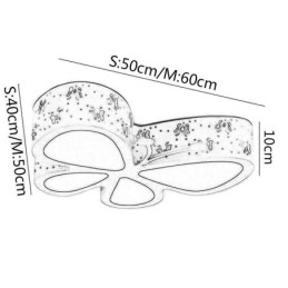 מתקן תקרת מתכת עכשווי לתקרת פרפר