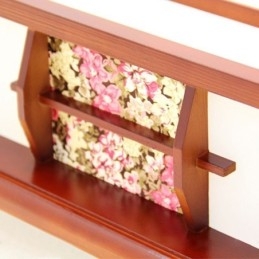 תאורת תקרה מרובעת מעץ רטרו