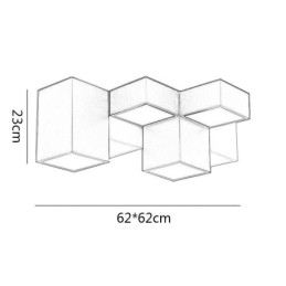 תאורת תקרה מודרנית תאורת תקרה קובייה של רוביק