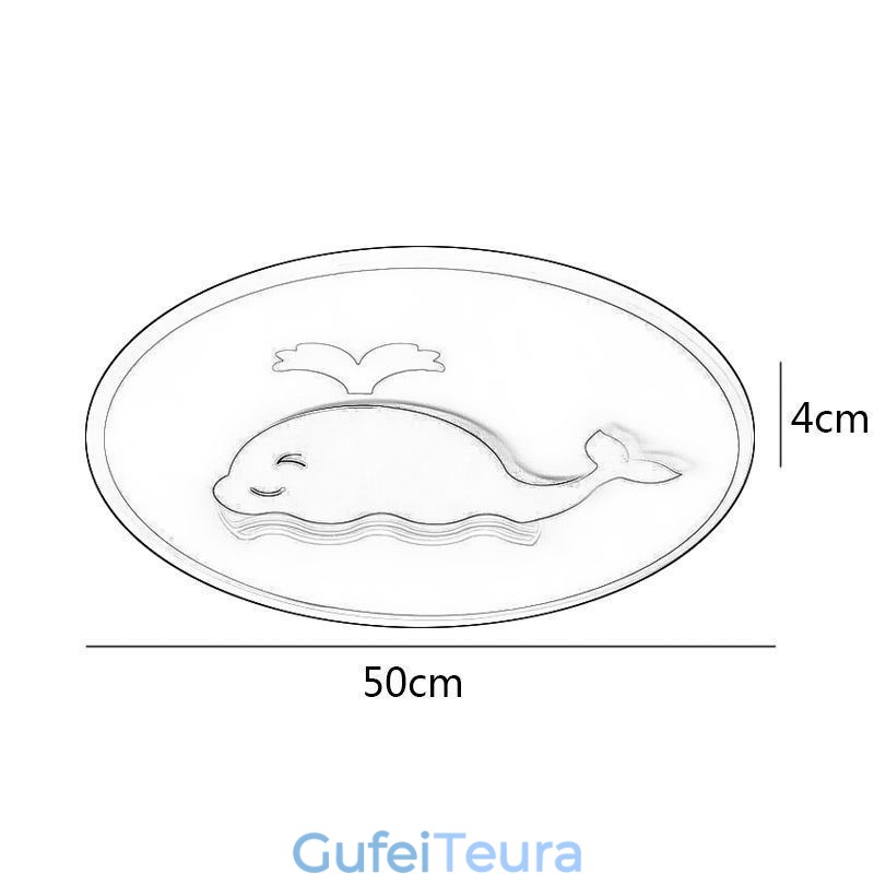 מנורת תקרה מודרנית יצירתית לווייתן אור תקרה