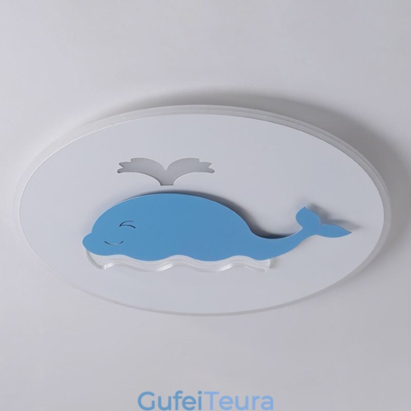 מנורת תקרה מודרנית יצירתית לווייתן אור תקרה