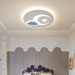 Simplicity Ceiling Light Moon & Star מנורת תקרה
