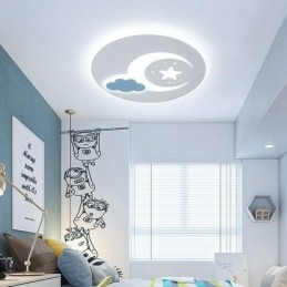 Simplicity Ceiling Light Moon & Star מנורת תקרה