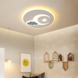 Simplicity Ceiling Light Moon & Star מנורת תקרה