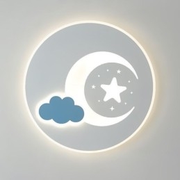 Simplicity Ceiling Light Moon & Star מנורת תקרה