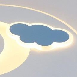 Simplicity Ceiling Light Moon & Star מנורת תקרה
