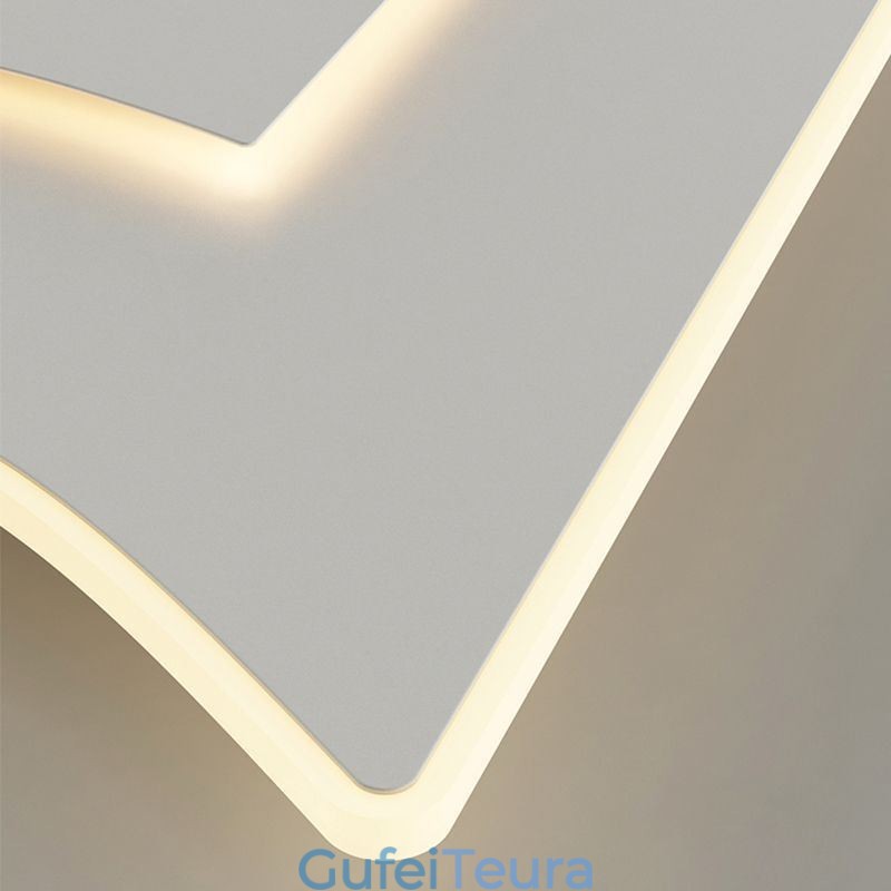 תאורת תקרה מודרנית מרובעת אקרילית שטוחה