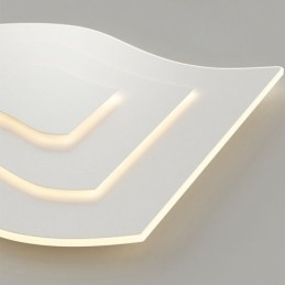 תאורת תקרה מודרנית מרובעת אקרילית שטוחה