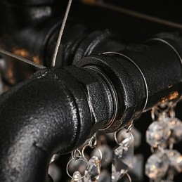 נברשת מיני סטייל כפרי לודג' רטרו מתכת