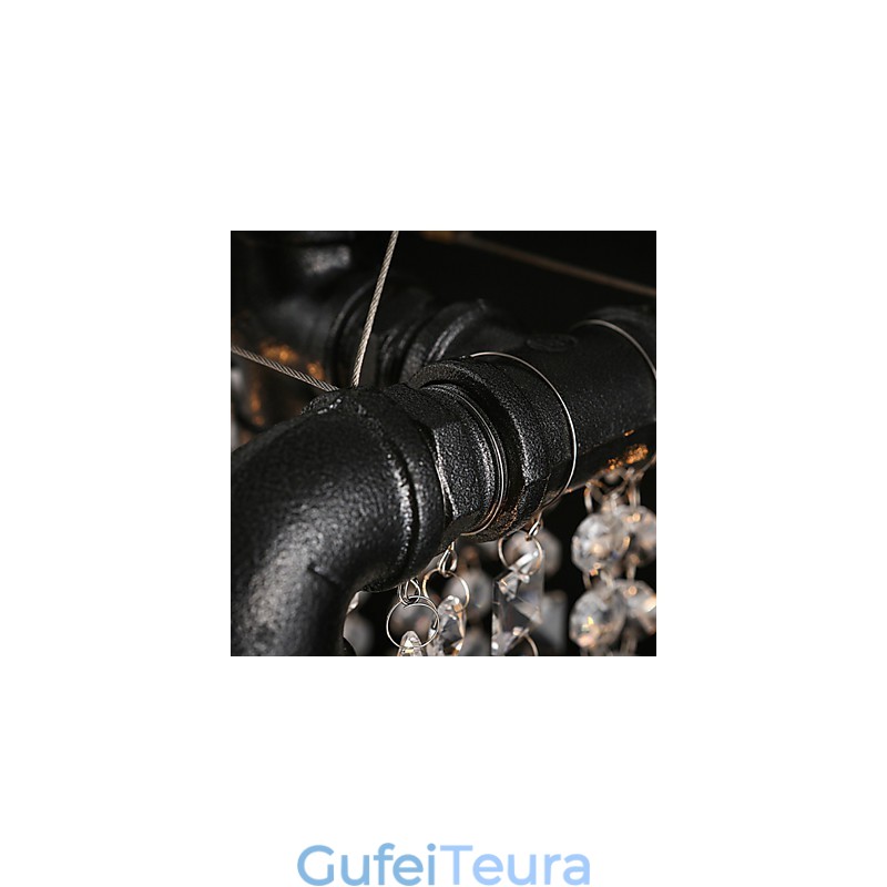 נברשת מיני סטייל כפרי לודג' רטרו מתכת