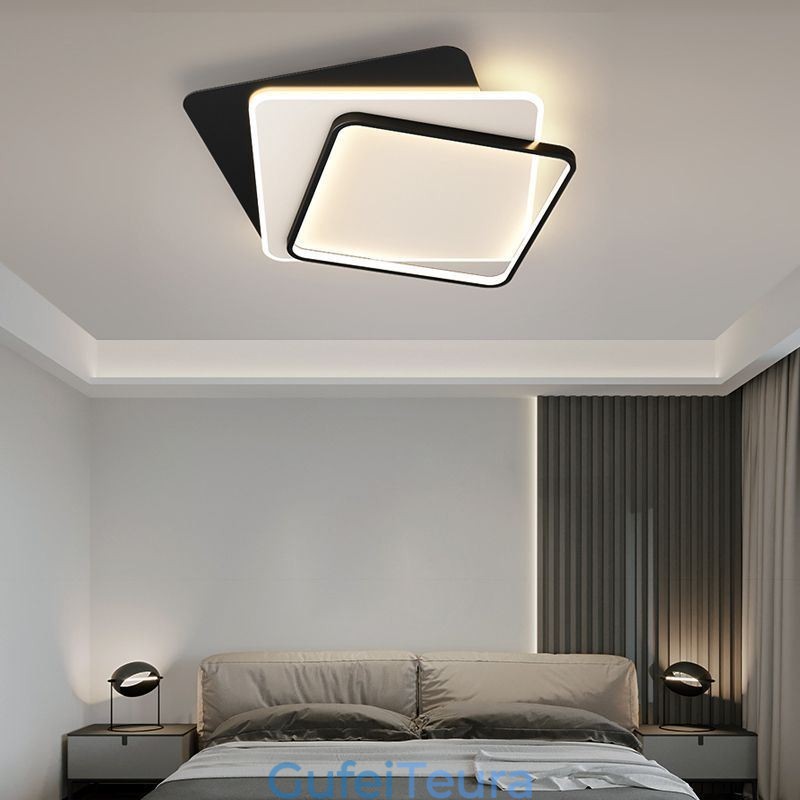 Creative Ceiling Light מנורת תקרה מרובעת