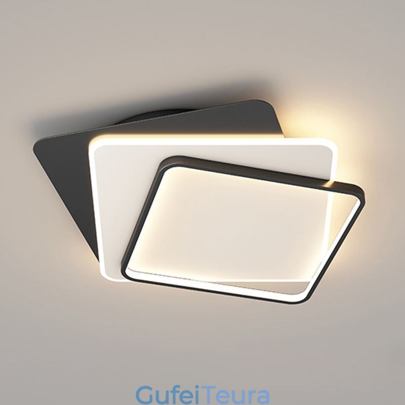 Creative Ceiling Light מנורת תקרה מרובעת
