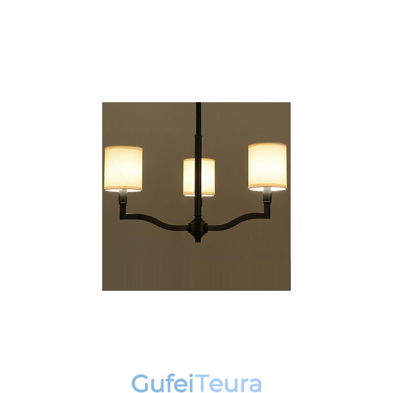 אורות תלויים במדינה אמריקאית מנורות ופנסים עם כובע בד חם