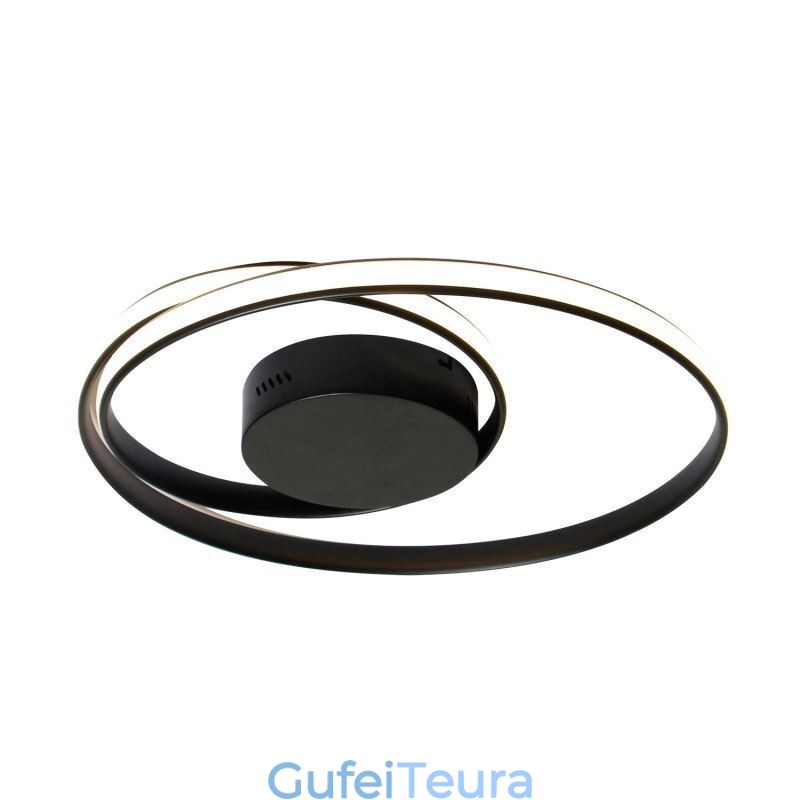 פנסי תקרה מודרניים מנורות עגולות כפולות