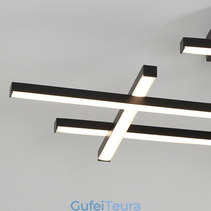 מנורת תקרת אלומיניום מנורת תקרה סומקת