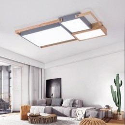 מנורת תקרה מלבנית שחבור אור תקרה מודרנית