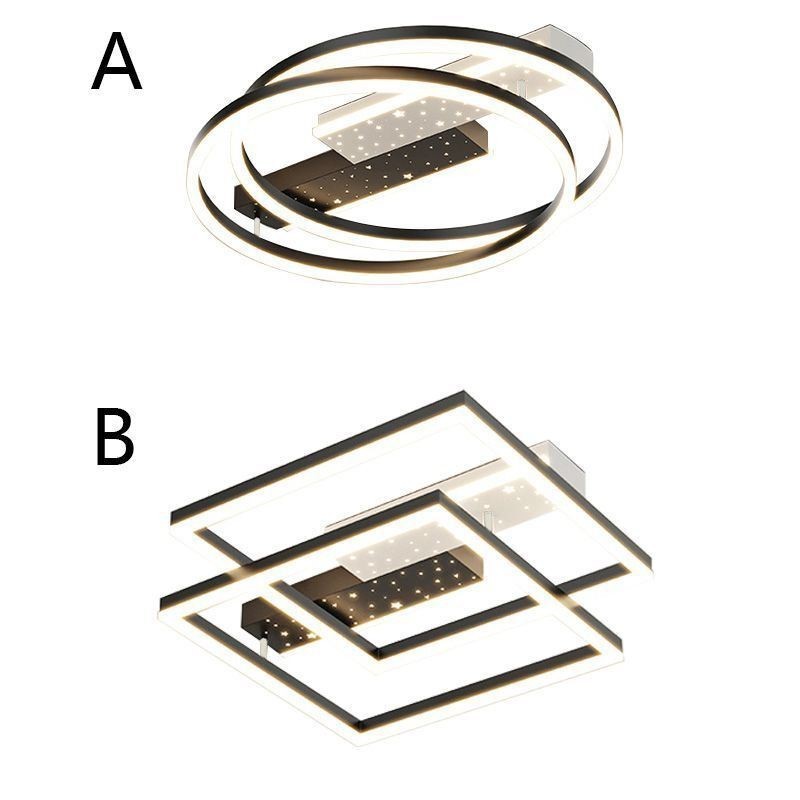 תאורת תקרה מודרנית גופי מנורות תקרה כוכבים