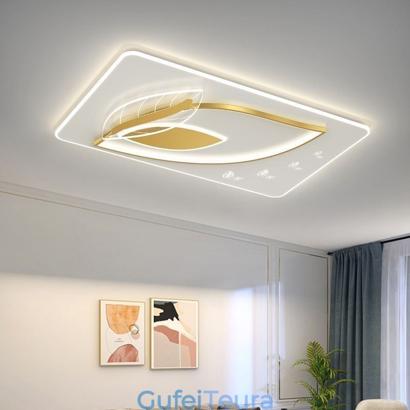 מנורת תקרה יוקרתית Creative Leaf Design אור תקרה