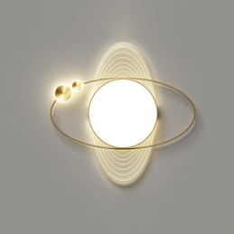גוף תאורת תקרת Creative Planet Modern Flush Mount Lighting