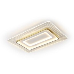 מנורת תקרה מינימליסטית אקרילית דקה במיוחד מלבנית