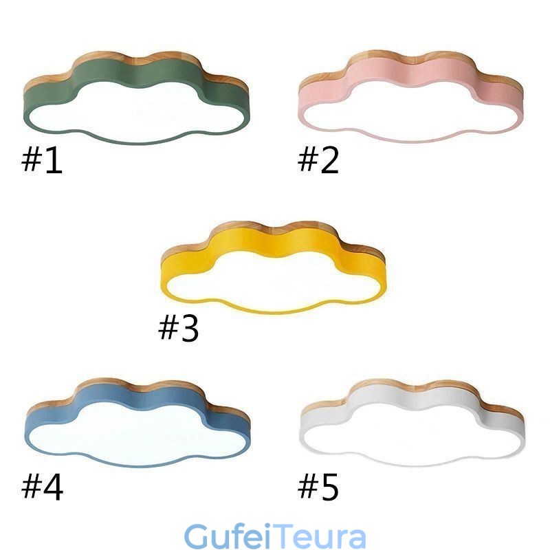 פלאש הר מודרני יצירתי אקריליק בצורת ענן אור תקרה ילדים