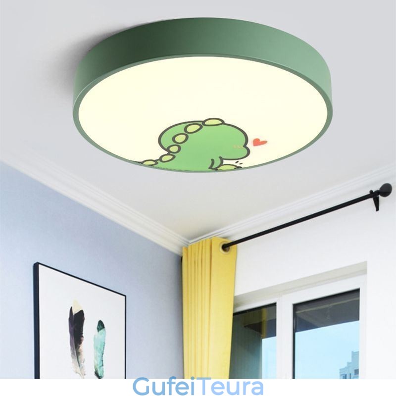 Animal Childrens Ceiling Light Cartoon מנורת תקרה