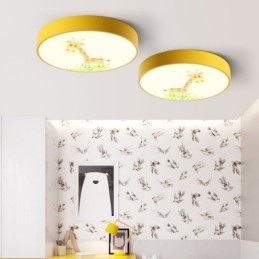 Animal Childrens Ceiling Light Cartoon מנורת תקרה