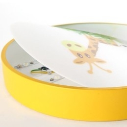 Animal Childrens Ceiling Light Cartoon מנורת תקרה