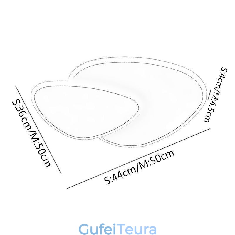 תאורת תקרה עם משולש כפול בהר