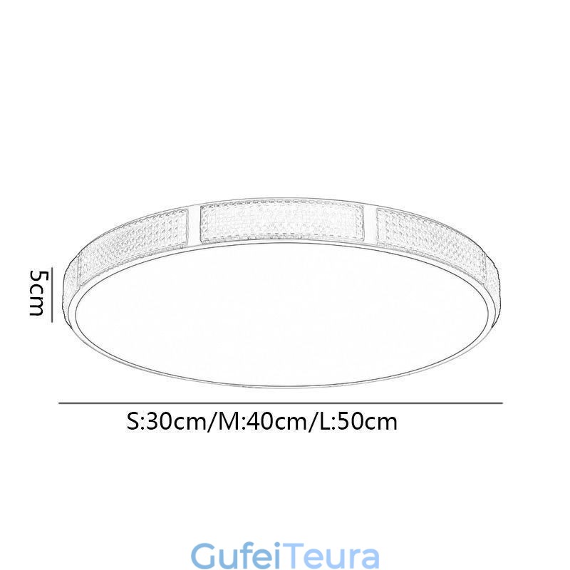 גופי תאורה עגולים תלת-קולור עמעום