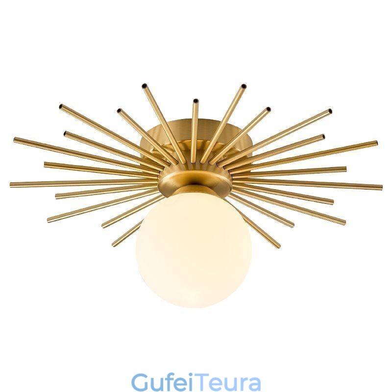 גוף תאורה תקרה מודרני 1 אור מנורת תקרה גלובוס