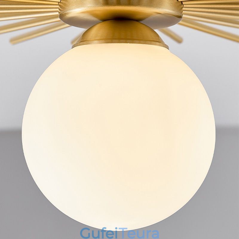 גוף תאורה תקרה מודרני 1 אור מנורת תקרה גלובוס