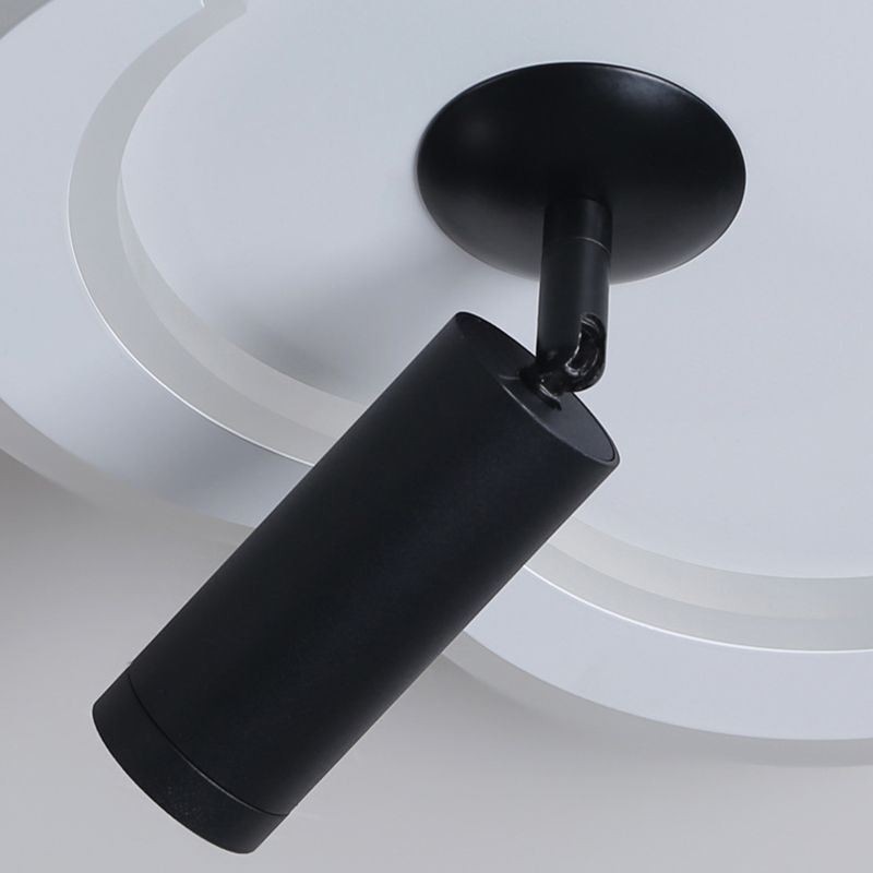 זרקור תאורה תקרה בצורת פרח אקריליק