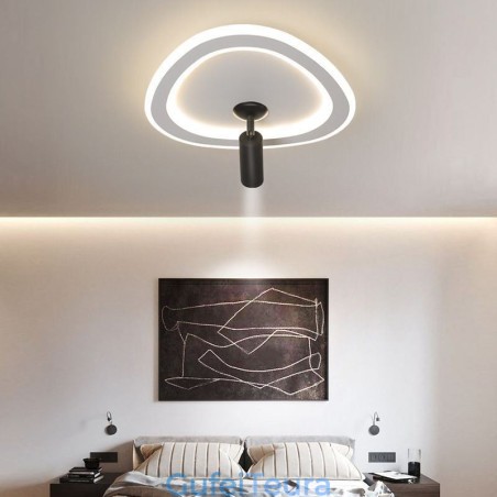 אור תקרה אקריליק משולש סומק זרקור הר