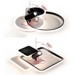 מנורת תקרה Creative Acrylic Flush Mount Spotlight