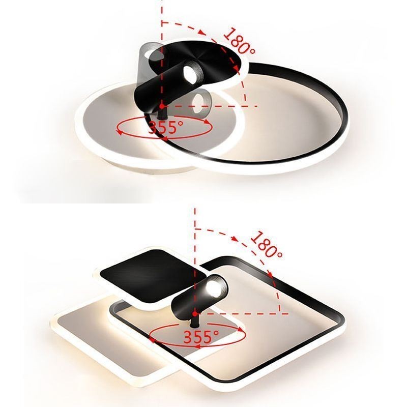 מנורת תקרה Creative Acrylic Flush Mount Spotlight