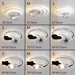 אור תקרה Creative Acrylic Flush Mount Spotlight