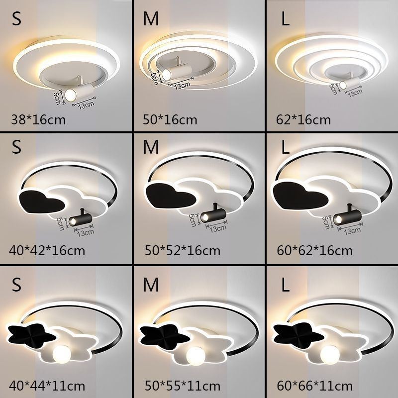 אור תקרה Creative Acrylic Flush Mount Spotlight