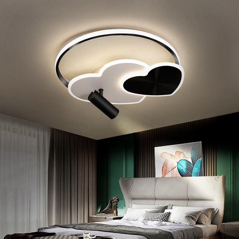 אור תקרה Creative Acrylic Flush Mount Spotlight
