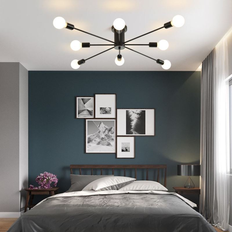 גוף תאורה דקורטיבי לתאורה דקורטיבית של Magic Bean Flush Mount