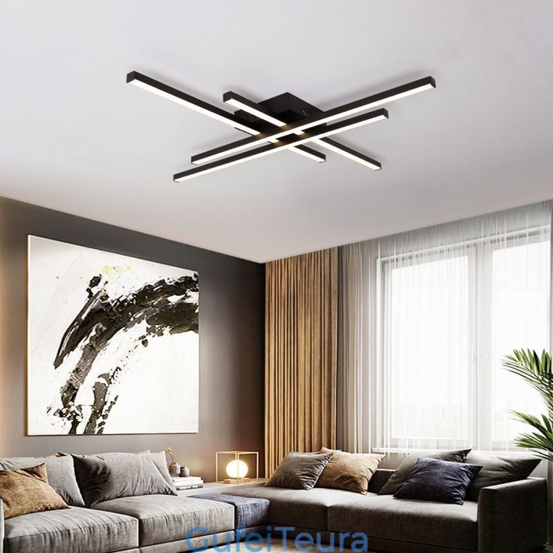 תאורת תקרה ליניארית בשטיפה תאורת אקרילית פשוטה