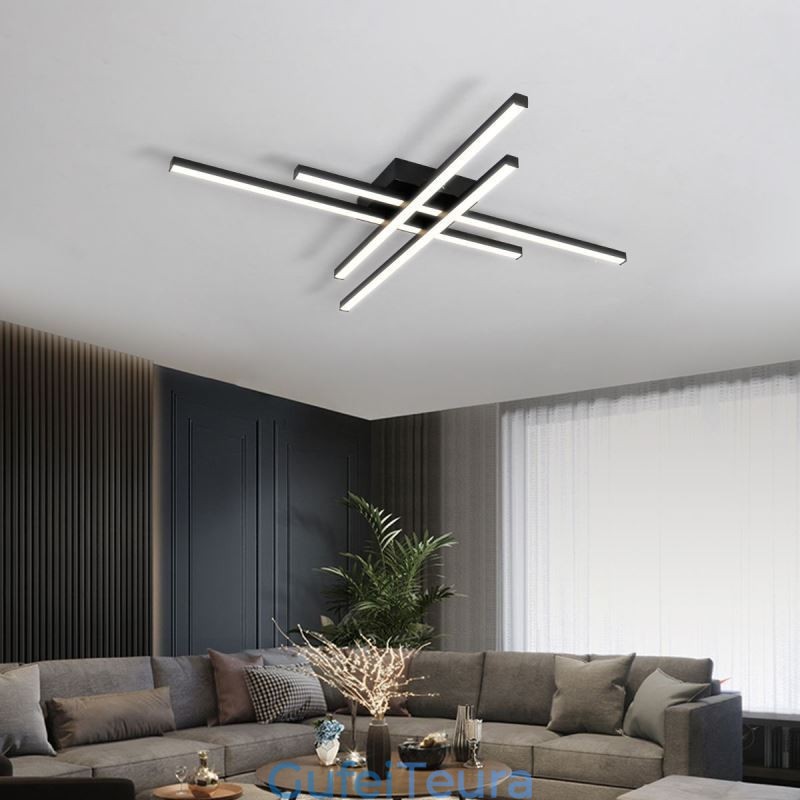 תאורת תקרה ליניארית בשטיפה תאורת אקרילית פשוטה