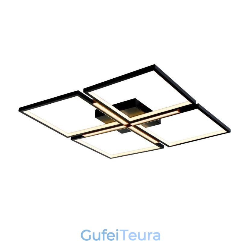 תאורת תקרה מרובעת מרובעת דקורטיבית אקרילית