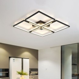 תאורת תקרה מרובעת מרובעת דקורטיבית אקרילית