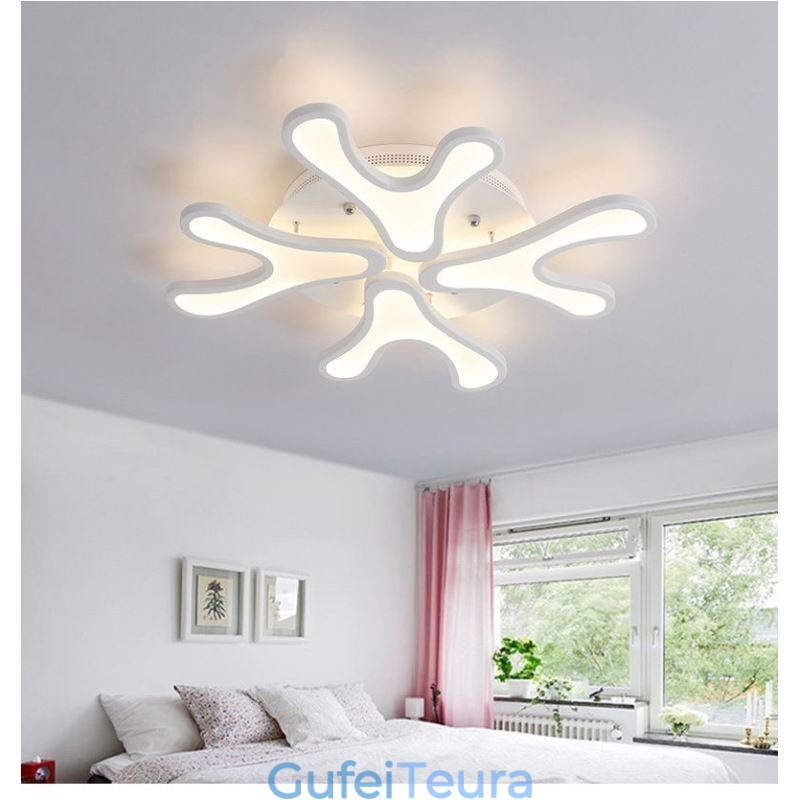 אור תקרה אקרילי Antler Flush Mount