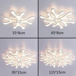 אור תקרה אקרילי Antler Flush Mount