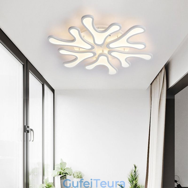 אור תקרה אקרילי Antler Flush Mount