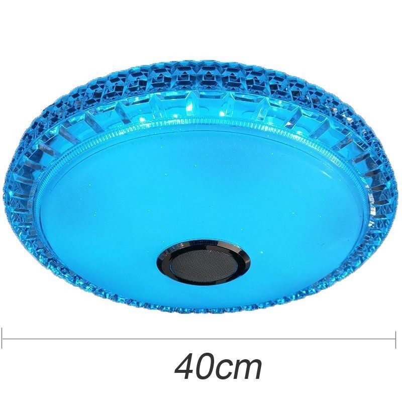 תאורת תקרה סמוקה בשלטת אפליקציה בשלטת Bluetooth רמקול מוזיקה