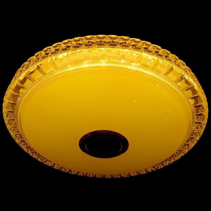 תאורת תקרה סמוקה בשלטת אפליקציה בשלטת Bluetooth רמקול מוזיקה