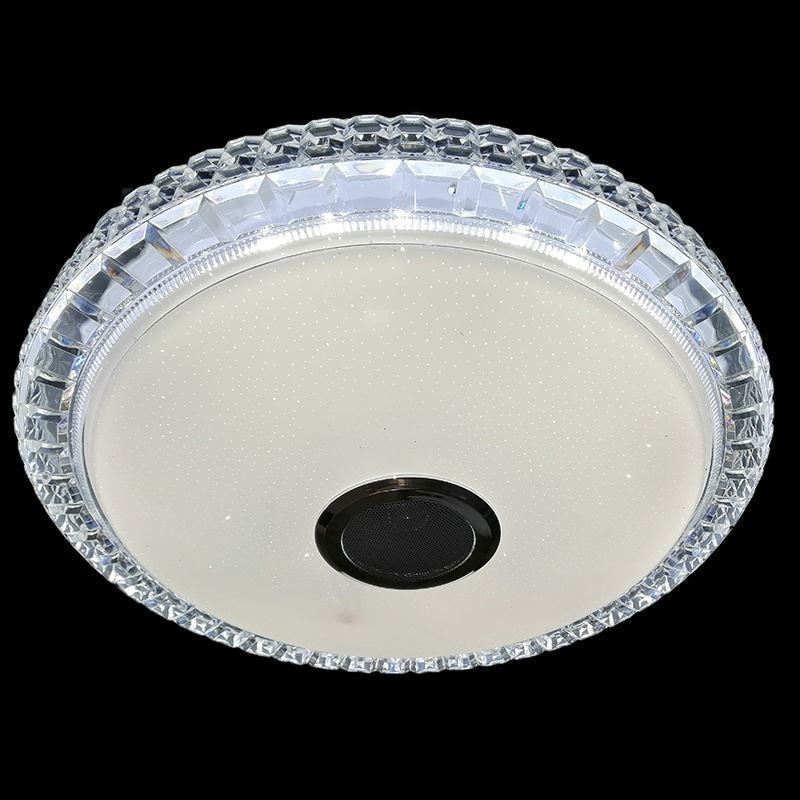 תאורת תקרה סמוקה בשלטת אפליקציה בשלטת Bluetooth רמקול מוזיקה